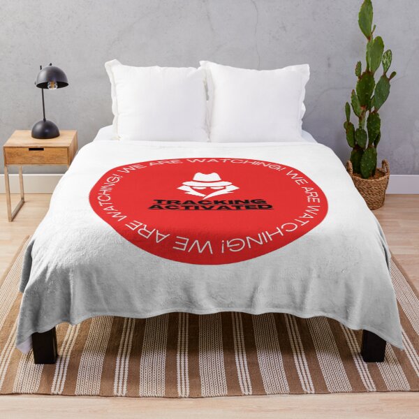 Item preview, Tracking Device Warning We Are Watching Spy designed and sold by GSquaredDesigns.