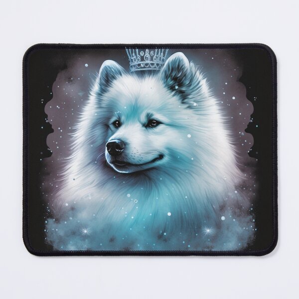 Item preview, Samoyed With A Crown designed and sold by Nocturne Paws.