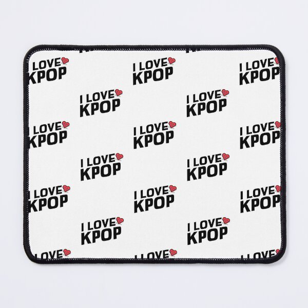 Item preview, I LOVE KPOP | Gift for Kpop Fans | Hallyu Merch designed and sold by Wishful Thinking.