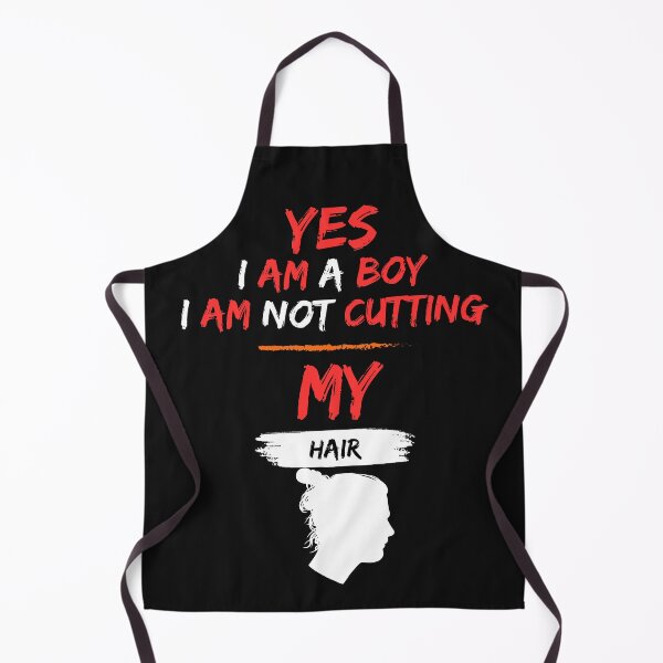 Item preview, Yes, I Am A Boy. No, I'm Not Cutting My Hair designed and sold by CREATIVELEANS ⭐️⭐️⭐️⭐️⭐️.