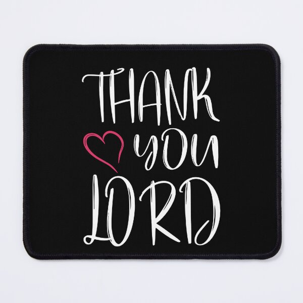 Item preview, Thank You Lord - White designed and sold by SweetCreekFaith.