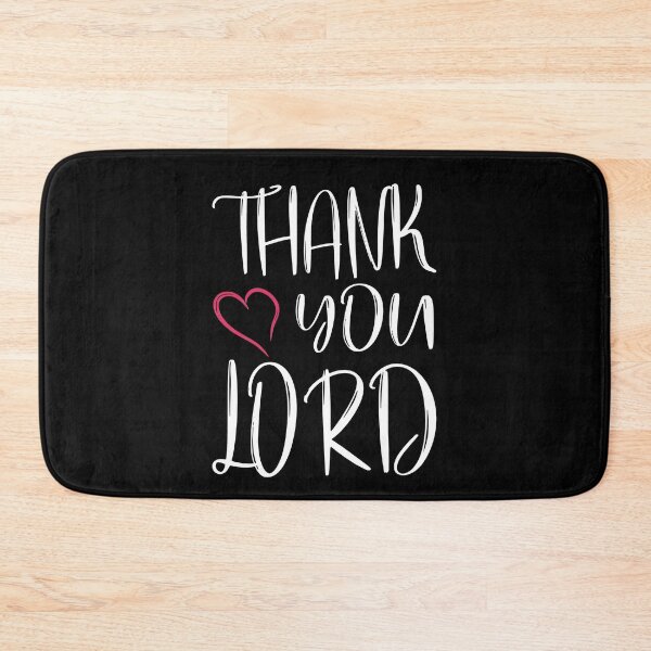 Item preview, Thank You Lord - White designed and sold by SweetCreekFaith.