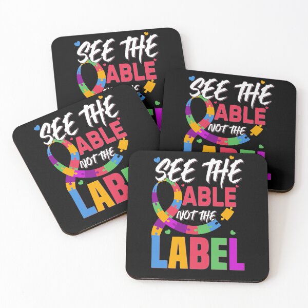 Item preview, See The Able Not The Label designed and sold by Keni-shop.