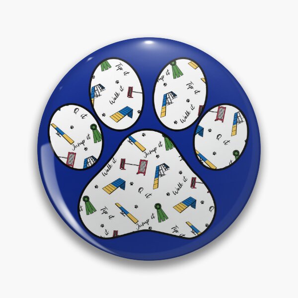 Item preview, Dog Agility Day Paw Print designed and sold by balti014.