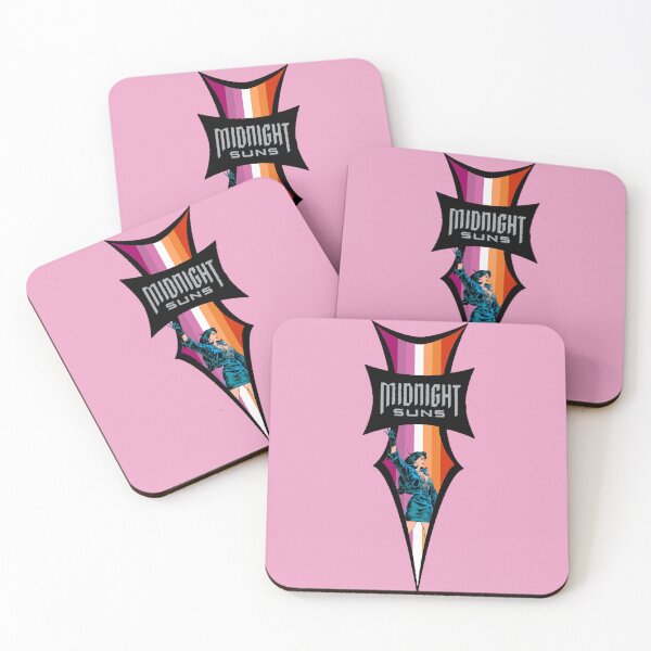 Item preview, Victoria Montesi Lesbian Pride Midnight Suns Logo  designed and sold by Midnightbloodstone.
