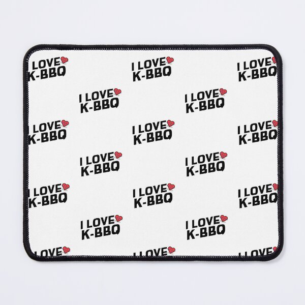 Item preview, I LOVE K-BBQ | Gift for Kpop Fans | Hallyu Merch designed and sold by Wishful Thinking.
