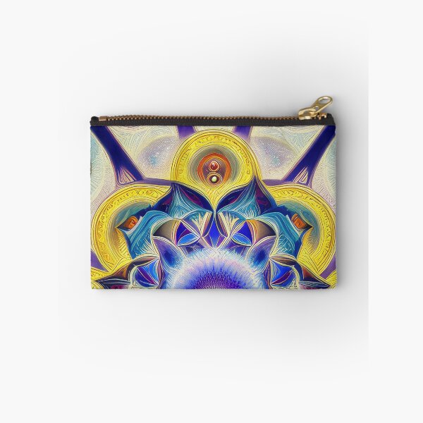 Item preview, "Sacred Vision Mandala #5" A Stunning Piece of Art Combining Sacred Geometry and Visionary Art designed and sold by Nirou-Art.