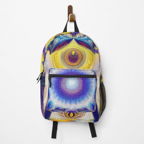 Item preview, "Sacred Vision Mandala #5" A Stunning Piece of Art Combining Sacred Geometry and Visionary Art designed and sold by Nirou-Art.