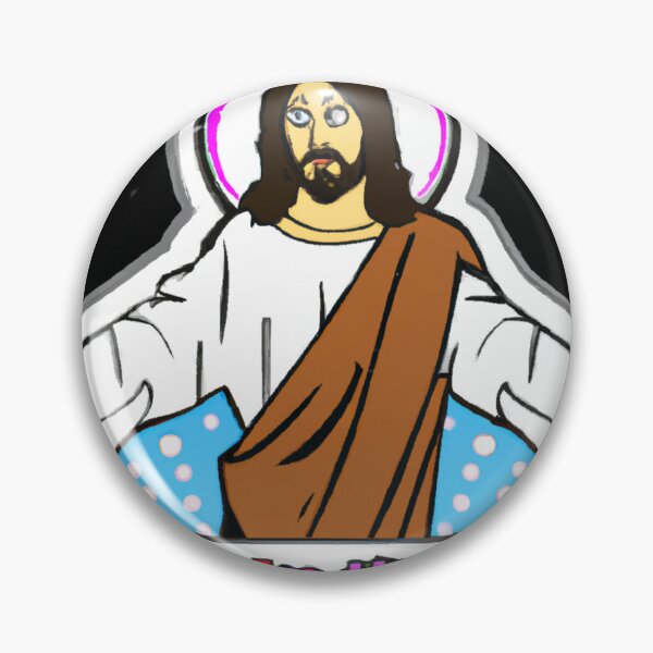 Artikelvorschau, Kauderwelsch Jesus! entworfen und verkauft von HolyAiArt.