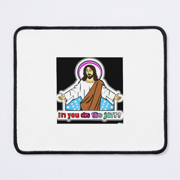 Item preview, Gibberish Jesus! designed and sold by HolyAiArt.
