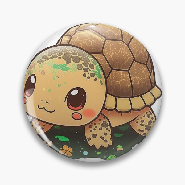 Item preview, cute turtle designed and sold by forgottenattic.