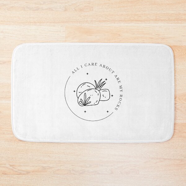 Item preview, All I Care About Are My Rocks Saying designed and sold by GSquaredDesigns.