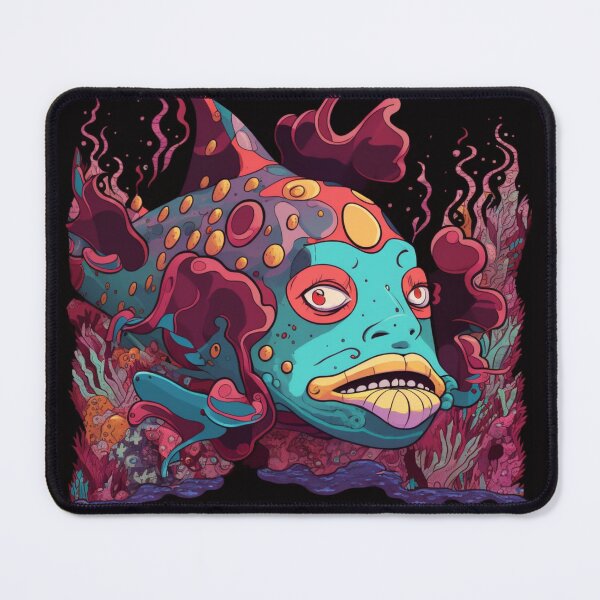 Item preview, Bruxish, the Colorful Psychic Fish in murky waters! designed and sold by Frocentric.