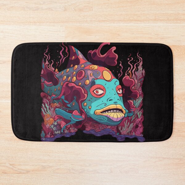 Item preview, Bruxish, the Colorful Psychic Fish in murky waters! designed and sold by Frocentric.