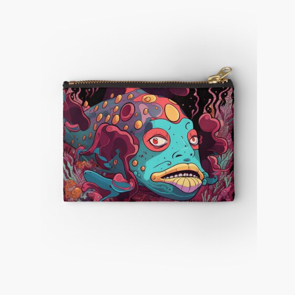 Item preview, Bruxish, the Colorful Psychic Fish in murky waters! designed and sold by Frocentric.