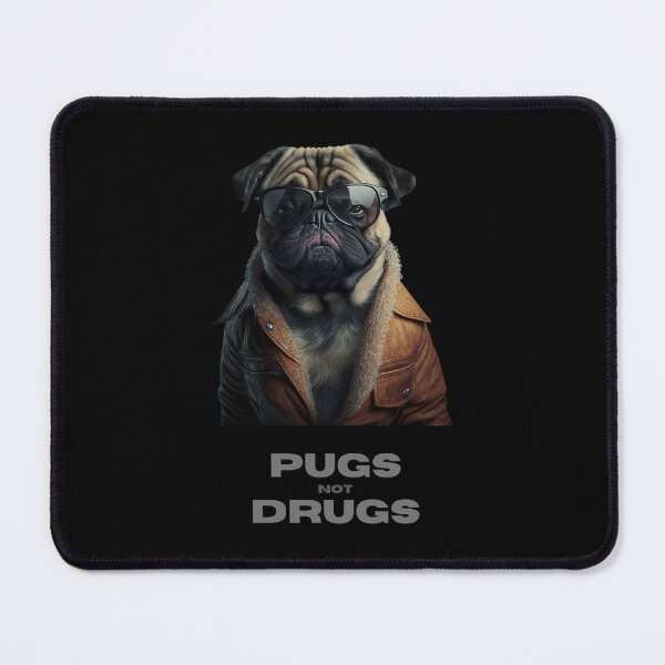 Item preview, Pugs not drugs designed and sold by Justsweetdesign.