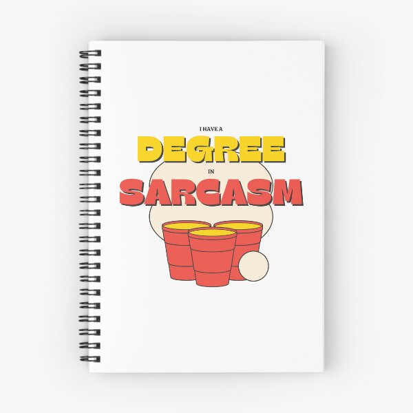Item preview, I Have a Degree In Sarcasm Funny Party designed and sold by GSquaredDesigns.