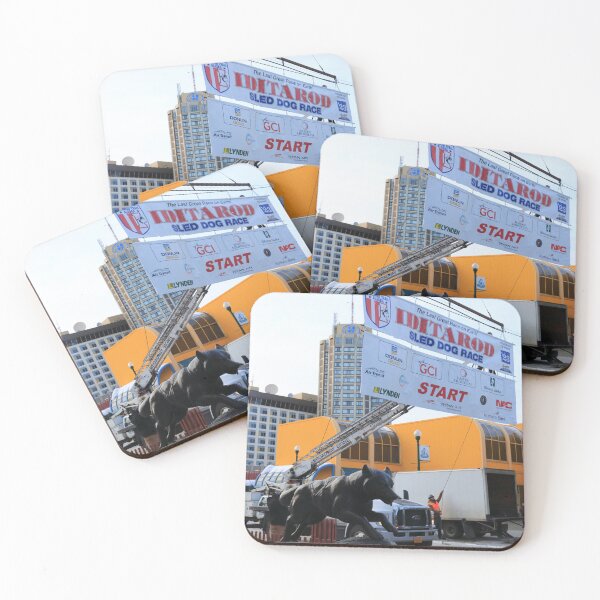 Item preview, Anchorage and the Iditarod race designed and sold by zumi.