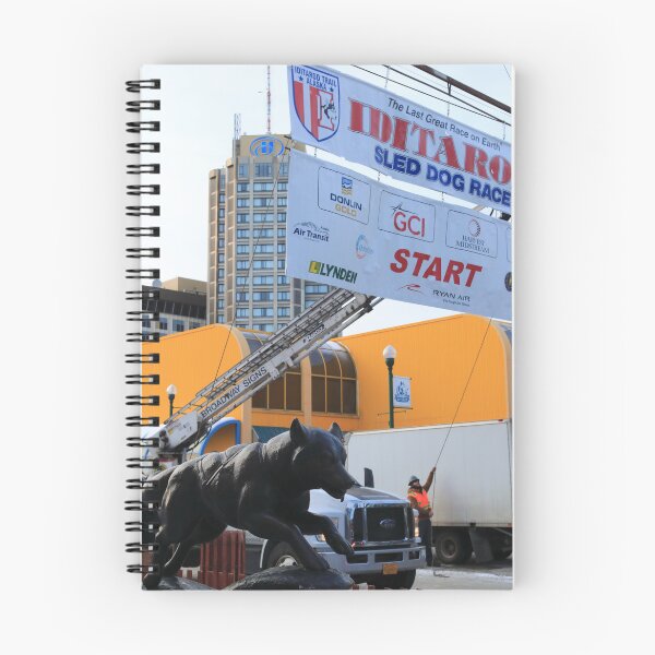 Item preview, Anchorage and the Iditarod race designed and sold by zumi.