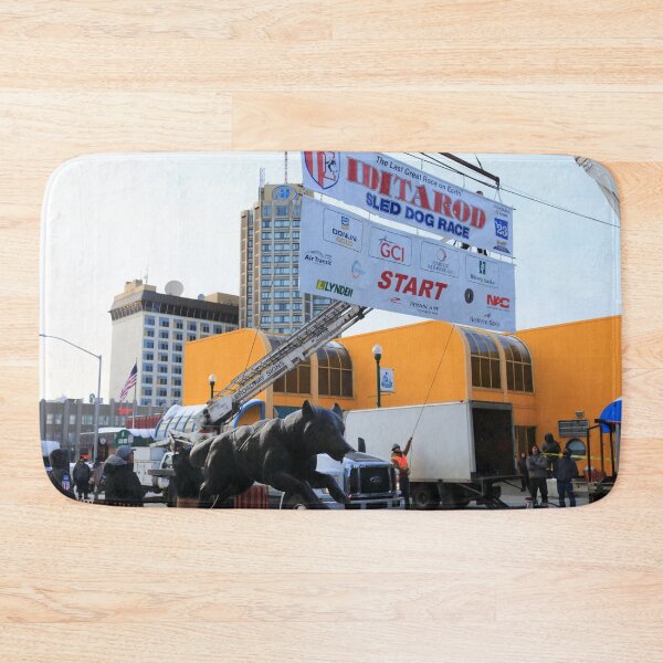 Item preview, Anchorage and the Iditarod race designed and sold by zumi.
