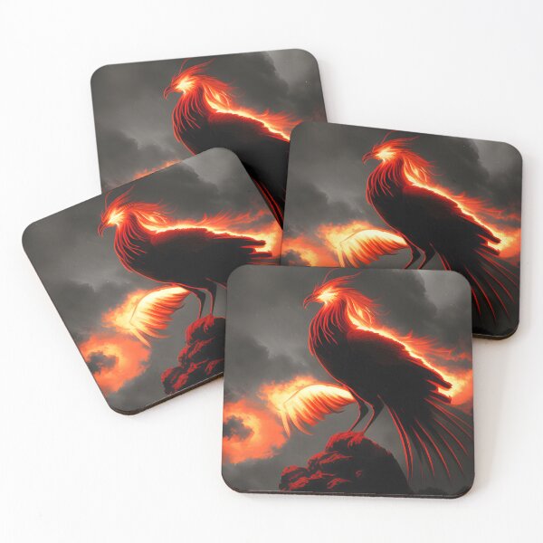 Item preview, Phoenix fire storm designed and sold by atangerprints.