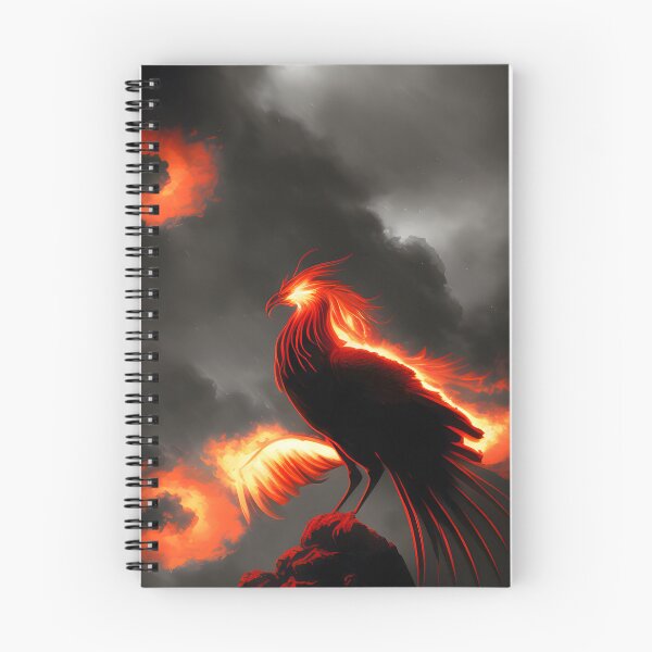 Item preview, Phoenix fire storm designed and sold by atangerprints.