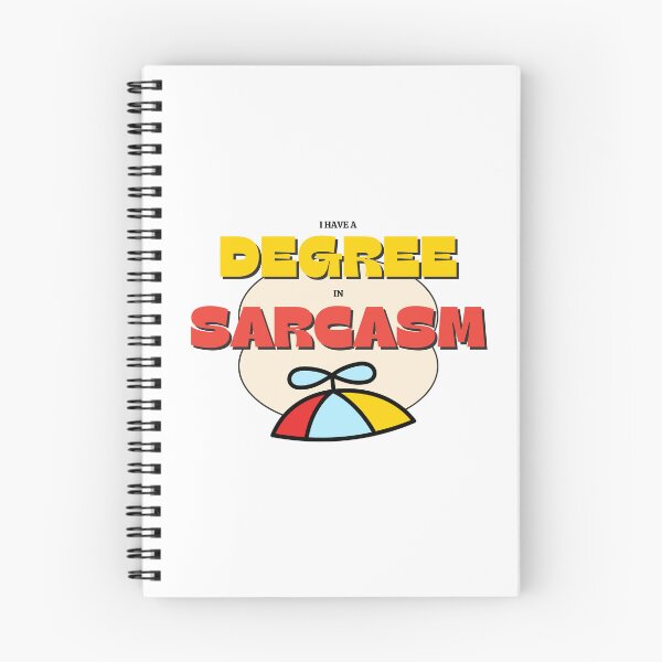 Item preview, I Have a Degree In Sarcasm Funny Cap designed and sold by GSquaredDesigns.