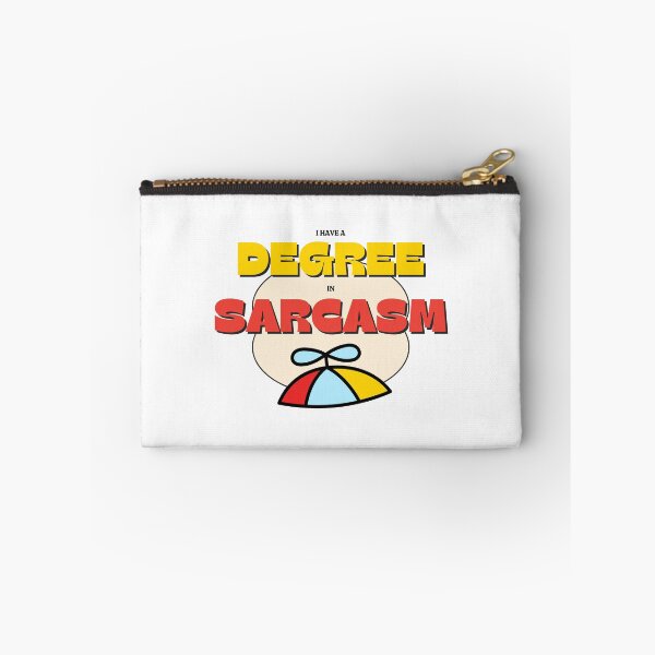 Item preview, I Have a Degree In Sarcasm Funny Cap designed and sold by GSquaredDesigns.