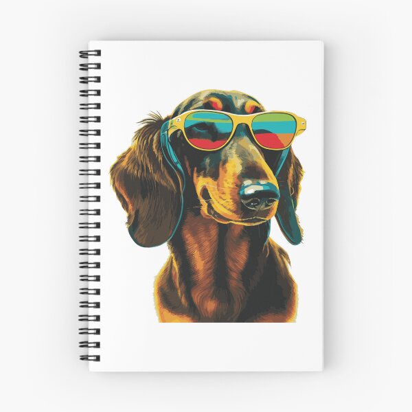 Item preview, Dachshund wearing sunglasses designed and sold by saskdigitalart.