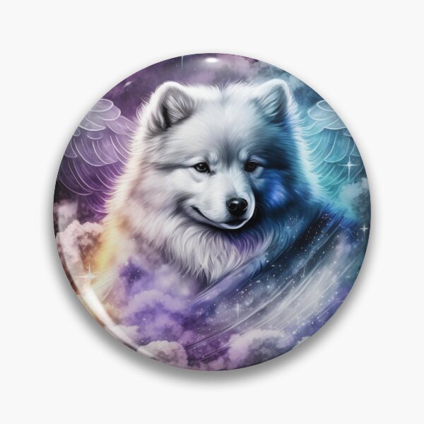 Item preview, Blessed Samoyed designed and sold by Nocturne  Paws.