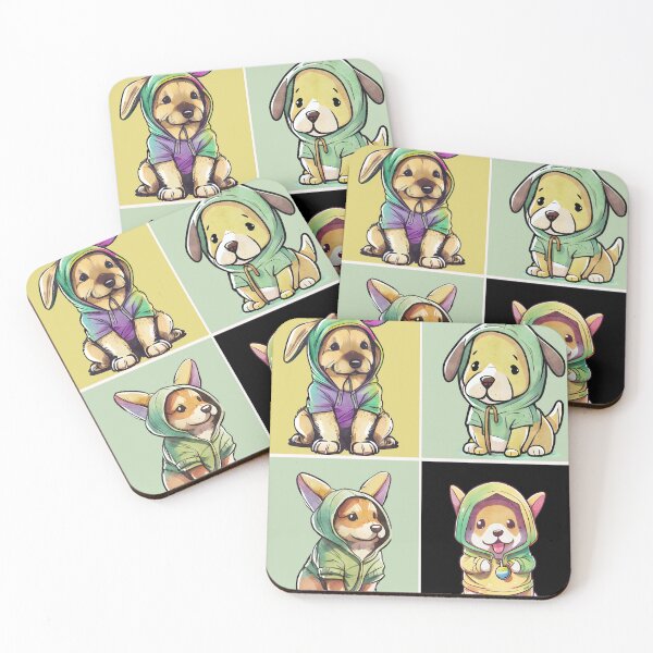 Item preview, Dog loves green. designed and sold by LUJI PATTERN ATELIER .