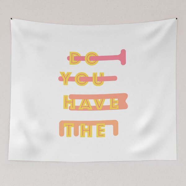 Item preview, Do you have the time?  Pink Typography Design designed and sold by laurenislorem.