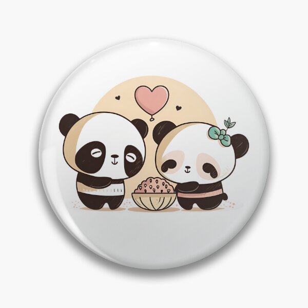 Item preview, Cute Panda couple love designed and sold by Diego Alvarez.