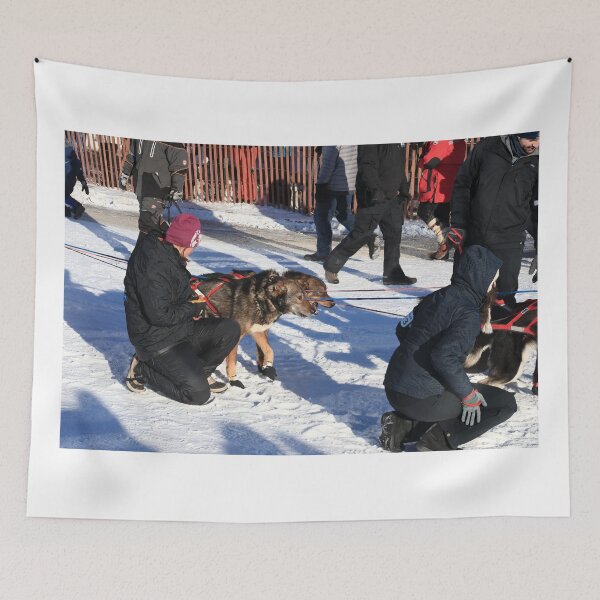 Item preview, Iditarod race dogs designed and sold by zumi.