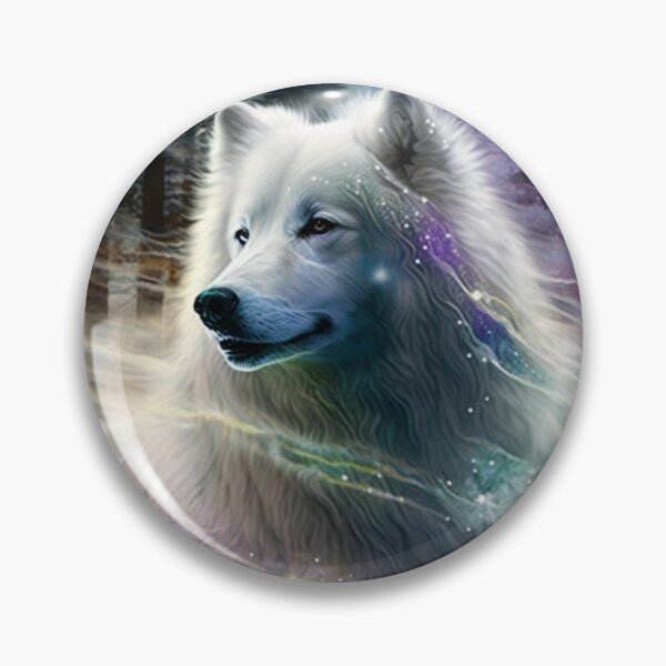 Item preview, Shimmering Samoyed designed and sold by Nocturne  Paws.