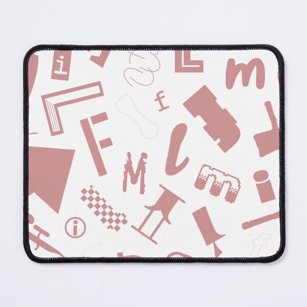 Item preview, Film Typography Art Pattern designed and sold by laurenislorem.