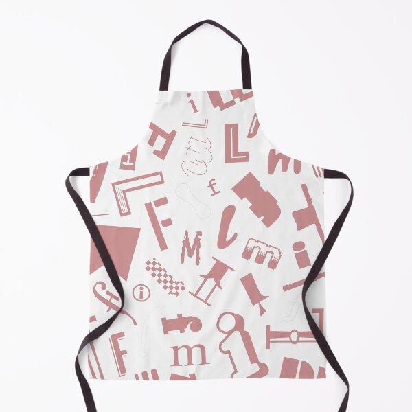 Item preview, Film Typography Art Pattern designed and sold by laurenislorem.