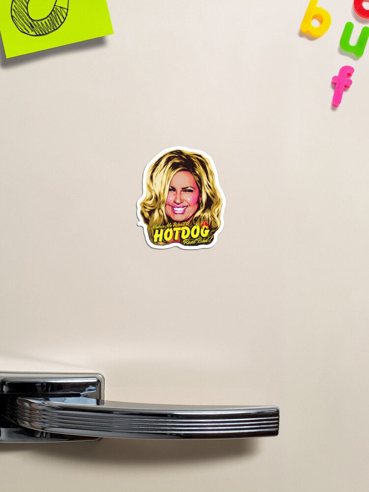 Want A Hot Dog Decal