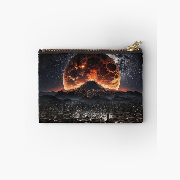 Item preview, Multi-Moon Japanese City Scape designed and sold by hiiroji.