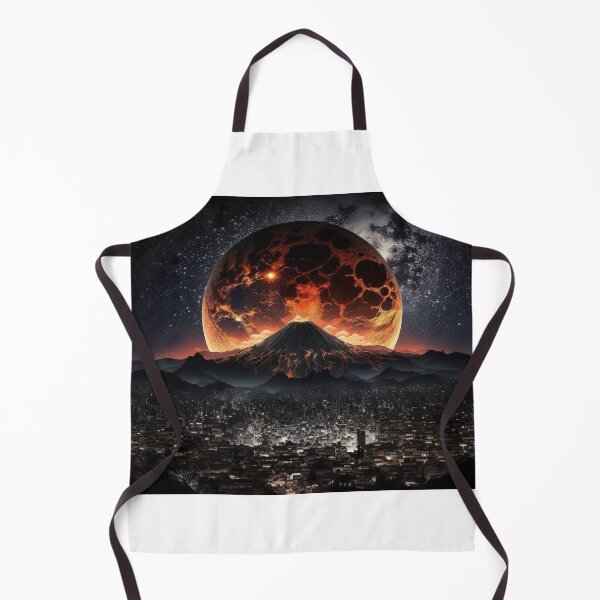 Item preview, Multi-Moon Japanese City Scape designed and sold by hiiroji.