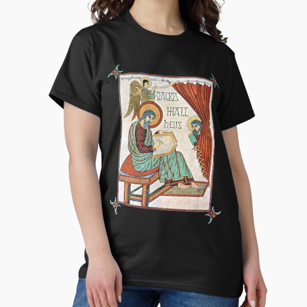 Item preview, Matthew From Lindisfarne Medieval Manuscript designed and sold by Cat Lady Designs.
