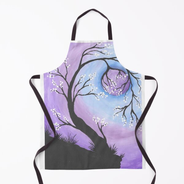 Item preview, Purple Whimsical Lunar Tree by Inspired Chaos designed and sold by Inspired Chaos Studio.