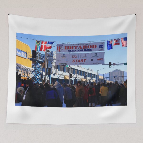 Item preview, Iditarod race on 4th avenue designed and sold by zumi.