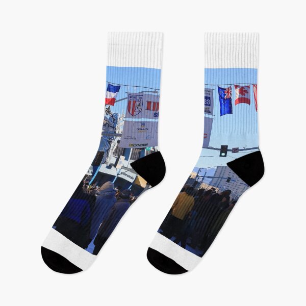 Item preview, Iditarod race on 4th avenue designed and sold by zumi.