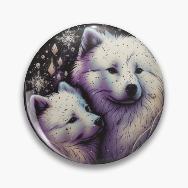 Item preview, Mystical Samoyeds designed and sold by Nocturne  Paws.