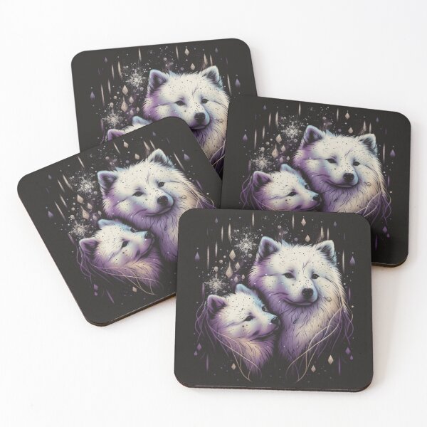Item preview, Mystical Samoyeds designed and sold by Nocturne  Paws.