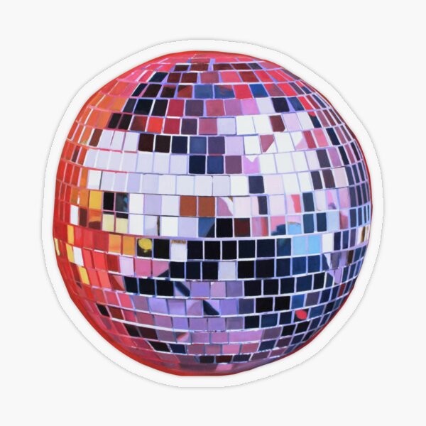 disco ball Sticker for Sale by amanda-graceful  Disco ball, Cute laptop  stickers, Handmade sticker