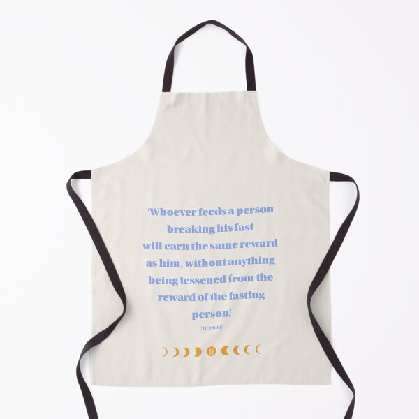 Item preview, Copy of Copy of Ramadan Apron (Sky Blue) designed and sold by amomentarypause.