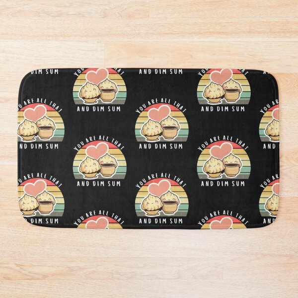 Item preview, Kawaii Dim Sum Dumplings Cute Pork Bao Bun Foodie  designed and sold by KawaiiMotto.