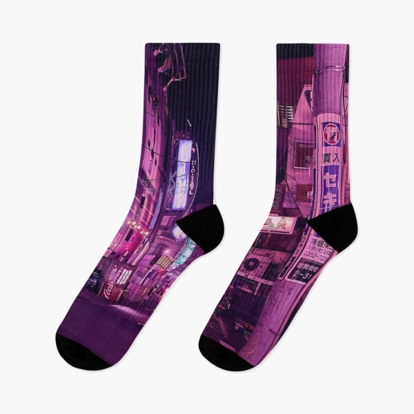 Item preview, Tokyo Vibrant Skyline: A Neon Nighttime Oasis designed and sold by trendarmy.